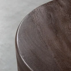 LABEL51 Salontafel Milly - Espresso - Mangohout - 50 cm Online