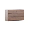 Fjôrd Ladekast 3 Lades - Donkerbruin MDF - 100x48x60cm - Noble Discount