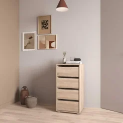 CBA Ladekast Blokty - 40x40x76cm - 4 lades - eikdecor New