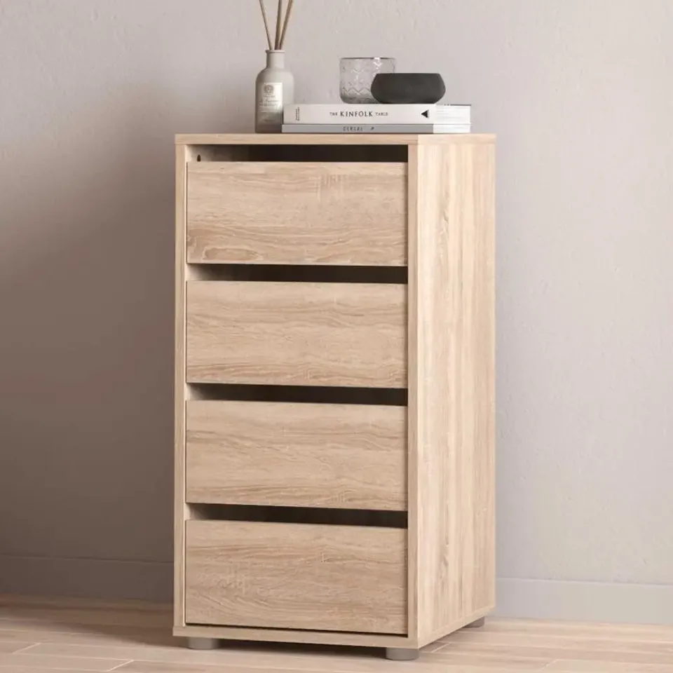 CBA Ladekast Blokty - 40x40x76cm - 4 lades - eikdecor New