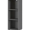 Germania Lage boekenkast Osmond 45cm - grafiet Sale