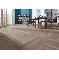 Leen Bakker Laminaat Herringbone - visgraat donker eiken Hot