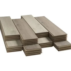 Leen Bakker Laminaat Herringbone - visgraat grijs eiken Online