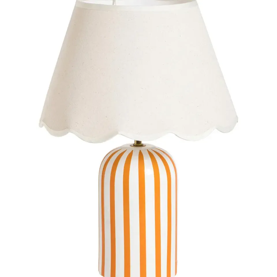 Leen Bakker Lampenkap Florine - off-white katoen - 19xØ30 cm Hot