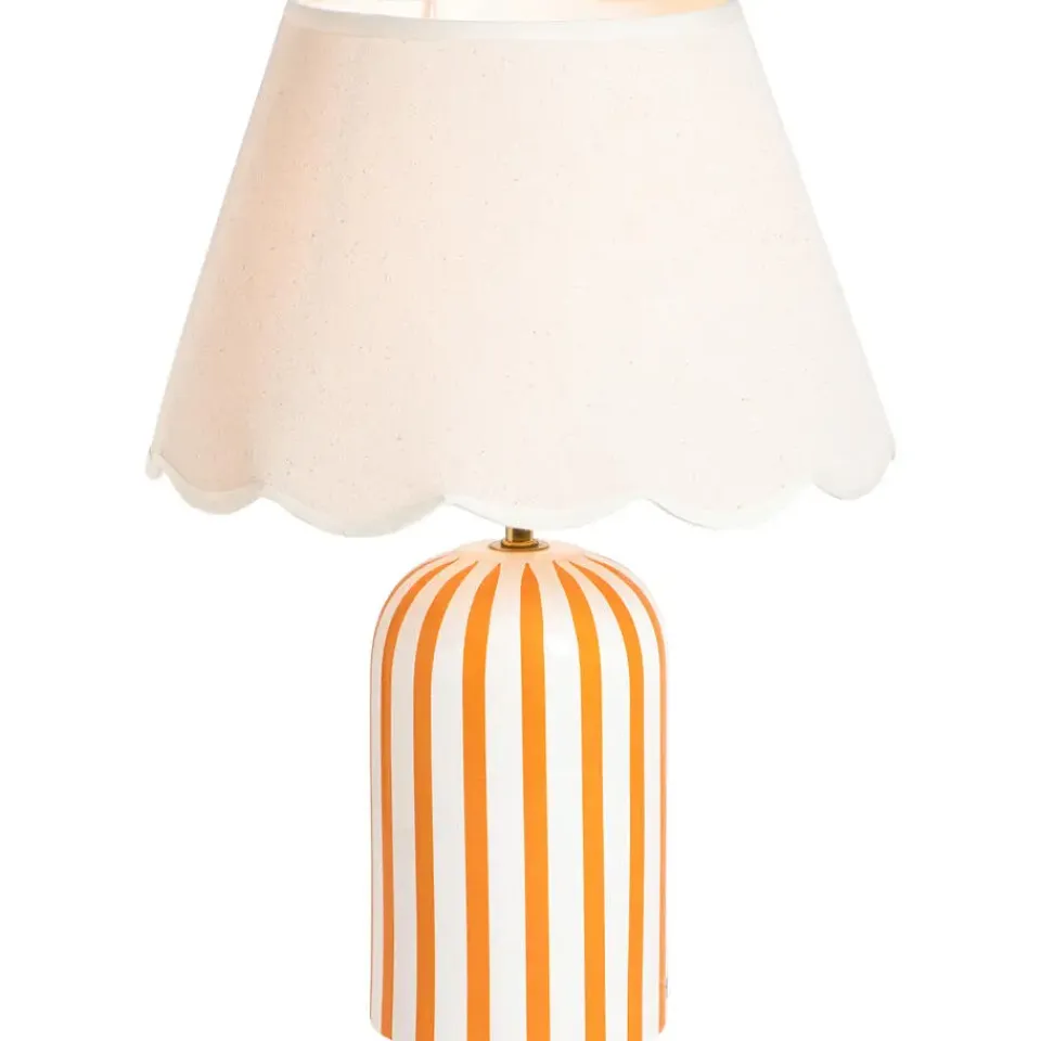 Leen Bakker Lampenkap Florine - off-white katoen - 19xØ30 cm Hot