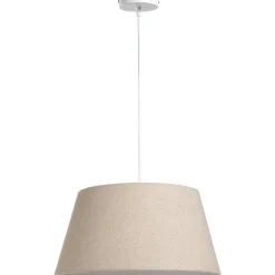 Leen Bakker Lampenkap Lika voor hanglamp naturel - Ø40xØ30x21 cm Clearance
