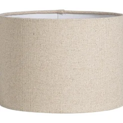 Leen Bakker Lampenkap Luna cilinder naturel - 18xØ25 cm New
