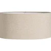 Leen Bakker Lampenkap Luna ovaal naturel - 28,5x38x17,5 cm Outlet