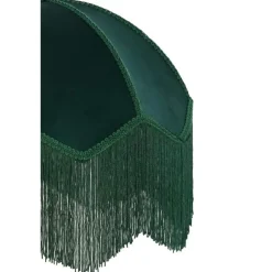 Light & Living Lampenkap Malacia - Donkergroen - Ø45cm Discount