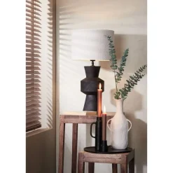 Light & Living Lampenkap Saverna - Eiwit - Ø30cm Discount