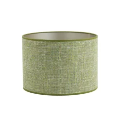 Light & Living Lampenkap Tweed - Groen - 40x40x30cm Discount