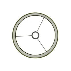 Light & Living Lampenkap Tweed - Groen - 40x40x30cm Discount