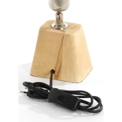 Light & Living Lampvoet Kardan - Bruin - 11x9x19cm