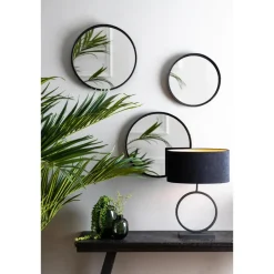 Light & Living Lampvoet Liva - Zwart - 30x12,5x42cm Clearance