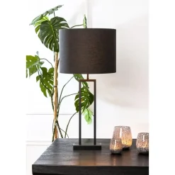 Light & Living Lampvoet Shiva - Zwart - 20x10x55cm Best