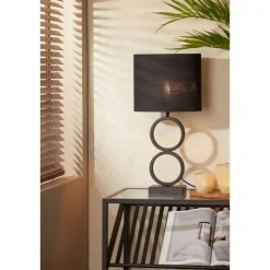 Light & Living Lampvoet Stelios - Zwart - 15x10x36cm Online