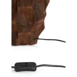 Light & Living Lampvoet Takabe - Bruin - Ø20cm Hot