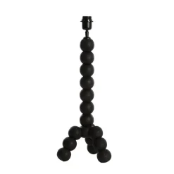 Light & Living Lampvoet Veglio - Mat Zwart - Ø20cm New