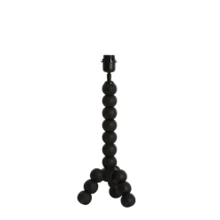 Light & Living Lampvoet Veglio - Mat Zwart - Ø20cm Sale