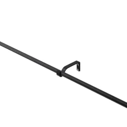ACAZA Lange gordijnroede - uitschuifbare gordijn rail - stang van 250-360 cm - zwart Outlet