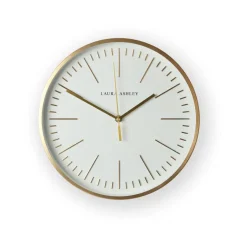 Laura Ashley Glenn Klok - Streep - 30,5x30,5cm - Goud Best