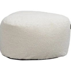 Lebel poef Shape Teddy - beige - Ø70x37 cm Online