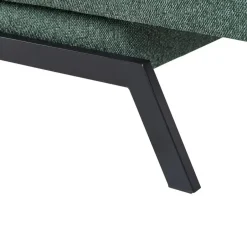 Beliani LEEDS - Slaapbank 3-zits - Groen - Polyester Online