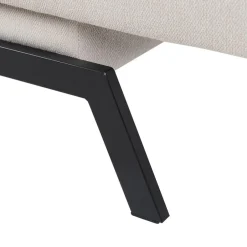 Beliani LEEDS - Slaapbank 3-zits - Wit - Polyester