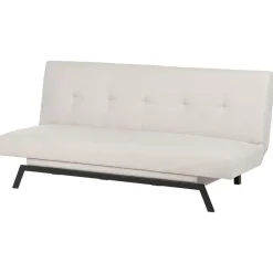 Beliani LEEDS - Slaapbank 3-zits - Wit - Polyester