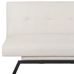 Beliani LEEDS - Slaapbank 3-zits - Wit - Polyester