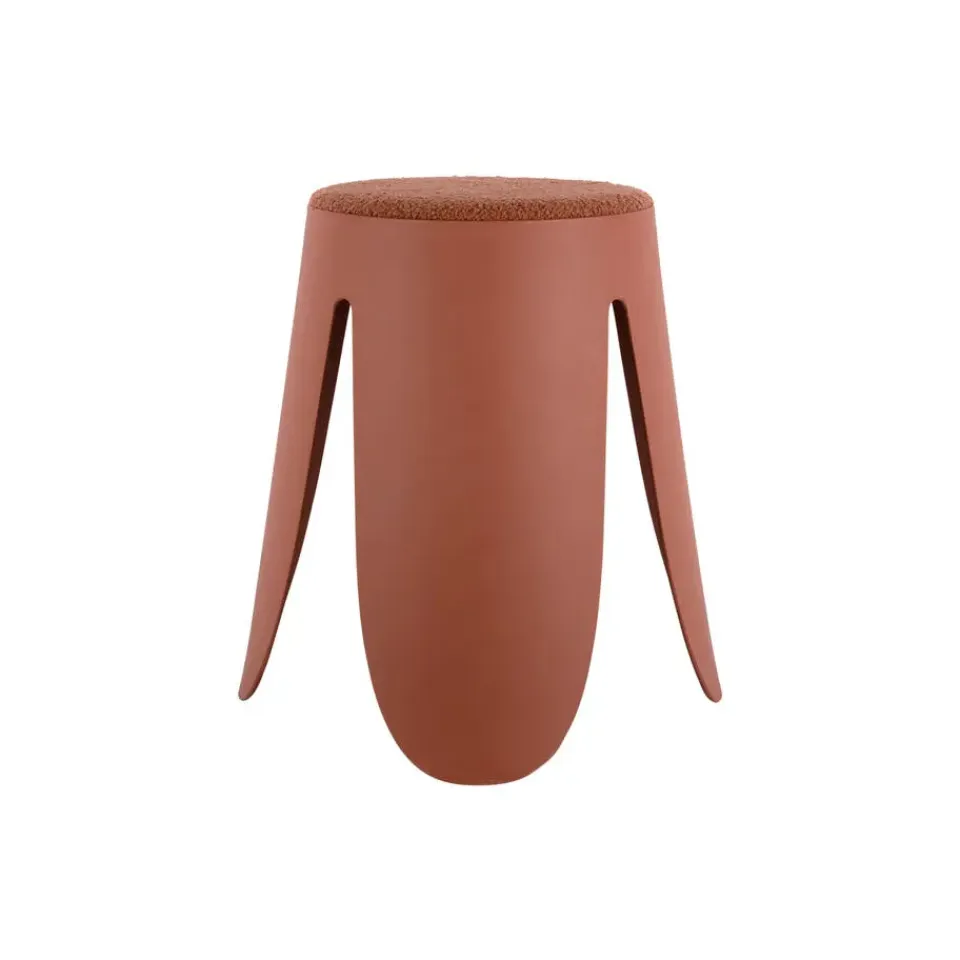 Leitmotiv - Poef Savor - Burned orange Clearance