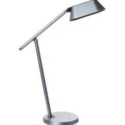 Leen Bakker LEONIS - Bureaulamp LED - Grijs - Synthetisch materiaal Discount