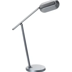Leen Bakker LEONIS - Bureaulamp LED - Grijs - Synthetisch materiaal Discount