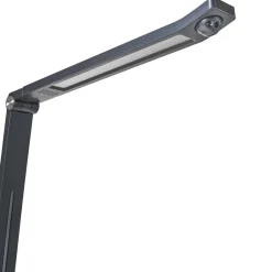 Leen Bakker LEPUS - Bureaulamp LED - Donkergrijs - Synthetisch materiaal New