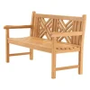 Les - Cross bank teak 150x64x92cm Hot