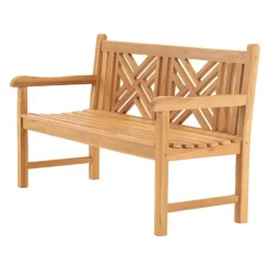 Les - Cross bank teak 150x64x92cm Hot