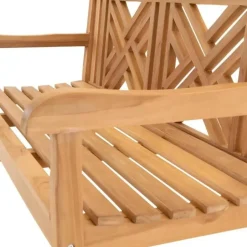 Les - Cross bank teak 150x64x92cm Hot