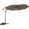 Les - Gemini zweefparasol taupe 3 m Online