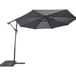 Les - Gemini zweefparasol grijs 3 m Hot