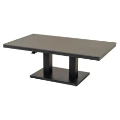 Les - Geneva loungetafel verstelbaar 140x80 cm - matt antraciet