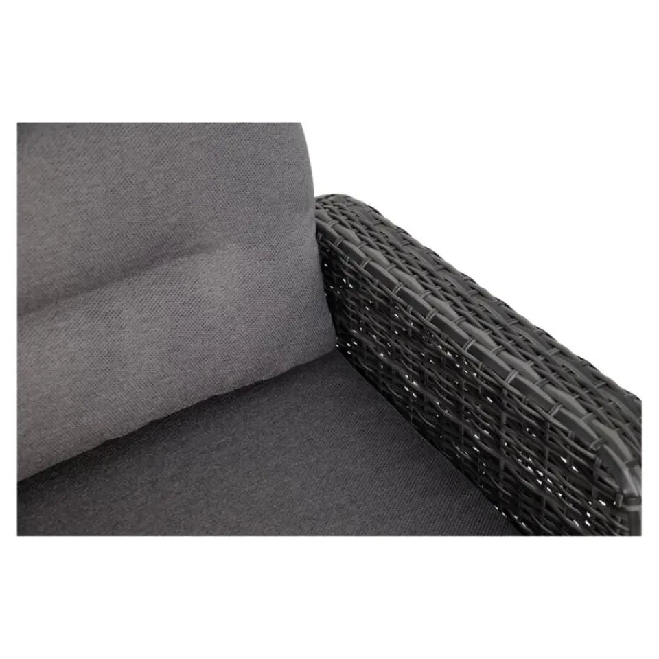 Les - Loungebank Soho Forte - antraciet