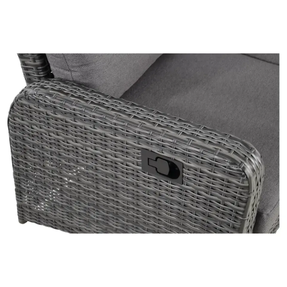 Les - Loungebank Soho Forte - antraciet