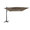 Les - Zweefparasol Taurus 3x3mtr - taupe Best