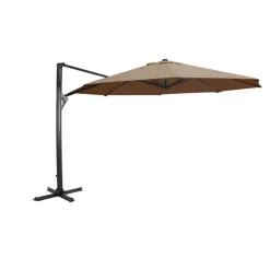 Les - Zweefparasol Taurus Ø3,5mtr - taupe Best