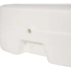 Outdoor Living Lesli Living Parasolvoet met wieltjes - wit - 48 x 48 cm - 50 liter New