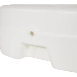 Outdoor Living Lesli Living Parasolvoet met wieltjes - wit - 48 x 48 cm - 50 liter New