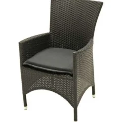 Lesli Living Stoelkussen - antraciet - binnen en buiten - 46 x 47 cm Sale