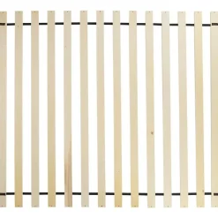 Beliani LESTRE - Tweepersoonsbed - Gebroken wit - 160 x 200 cm - Linnen Outlet