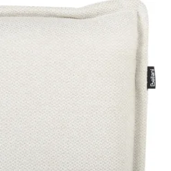 Beliani LESTRE - Tweepersoonsbed - Gebroken wit - 160 x 200 cm - Linnen Outlet