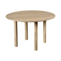 Lewis & Loft Eettafel Lian - Rond ⌀120 - Mangohout - Naturel Clearance